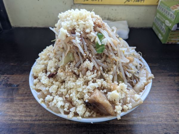 「めんじろ（全まし）800円」@めんじろの写真