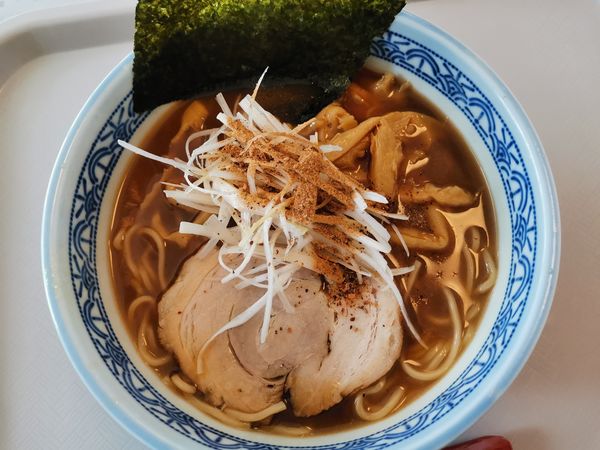 「濃厚魚介そば」@麺カフェ ひまわりの写真