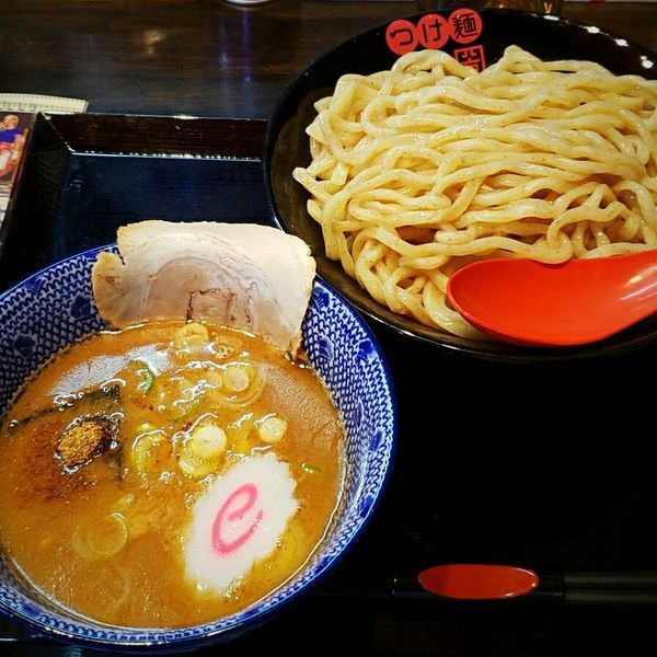 「濃厚魚介つけ麺（大盛）８６０円」@つけ麺 みつ圀の写真