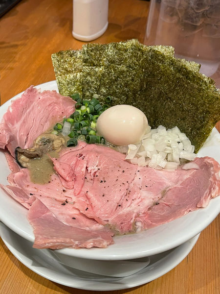 「牡蠣煮干スペシャル」@麺屋 まほろ芭の写真