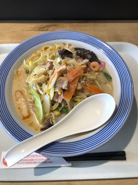 「長崎ちゃんぽん」@リンガーハット レイクウォーク岡谷店の写真