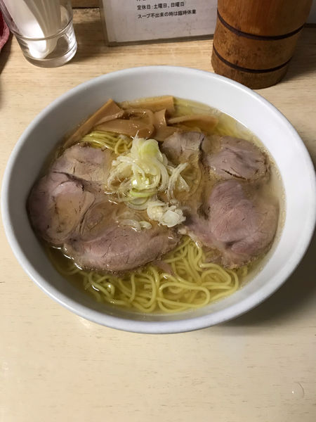 「塩ラーメン 700円」@元祖一条流がんこ 西早稲田店の写真