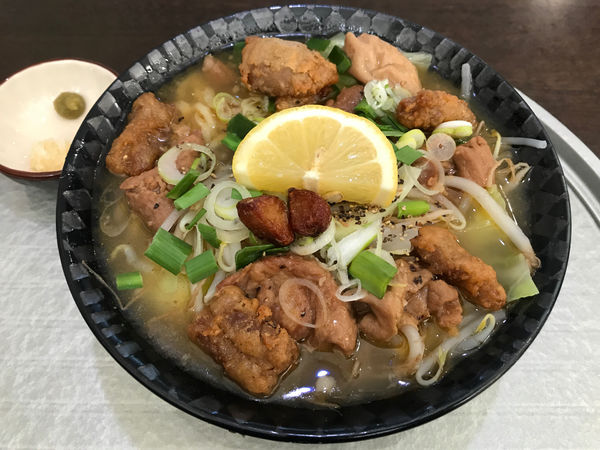 「塩もつラー 820円」@らー神 心温の写真