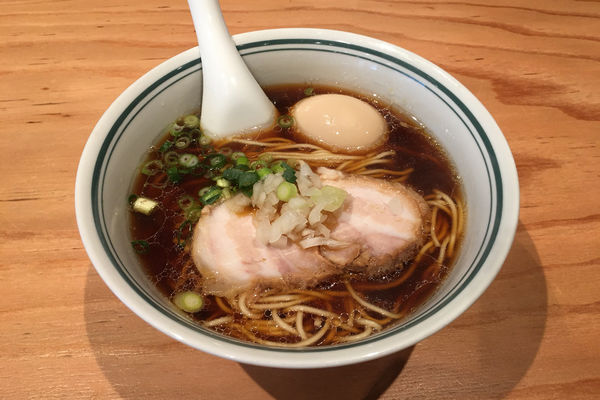 「【MONDAY RAMEN】鴨鯖そば＋味玉 1,000円」@麺尊RAGE RENEGADESの写真