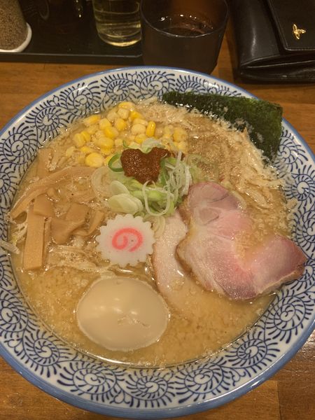 「白味噌ラーメン」@麺処 諭吉の写真