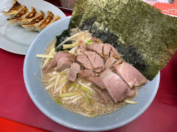 「ネギチャーシュー麺」@ラーメンショップ 牛久結束店の写真