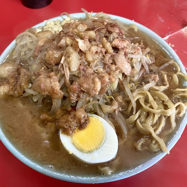 「富士丸ラーメン（ニンニク少なめ・ちょいアブラ）」@ラーメン富士丸 東浦和店の写真
