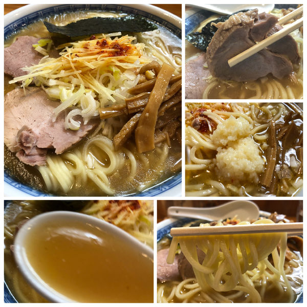 「塩ラーメン 950円 中盛り」@自家製中華そば としおかの写真