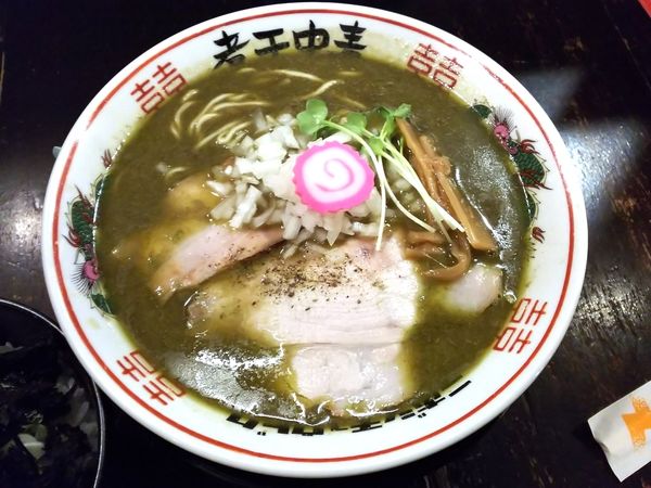 「【限定】ニラ番長＋ニボめし　880＋290円」@煮干結社 弘前店の写真