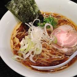 比内地鶏の醤油そば