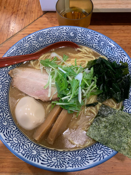 「半熟煮卵　芳醇あごだし醤油」@赤坂麺処 友の写真