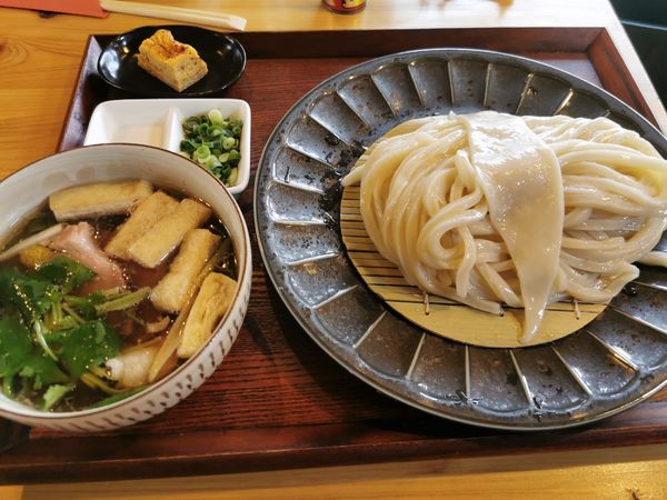 「肉汁うどん大盛」@手打ちうどん さかもとの写真