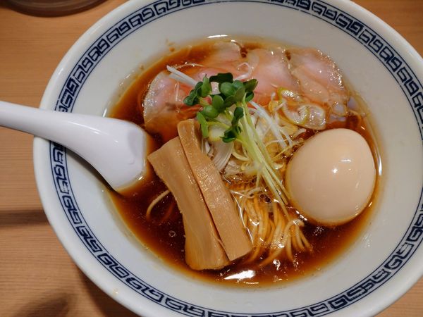 「味玉中華そば」@中華そば ます田の写真