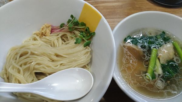 「塩生姜つけ麺」@塩生姜らー麺専門店 MANNISH 亀戸店の写真
