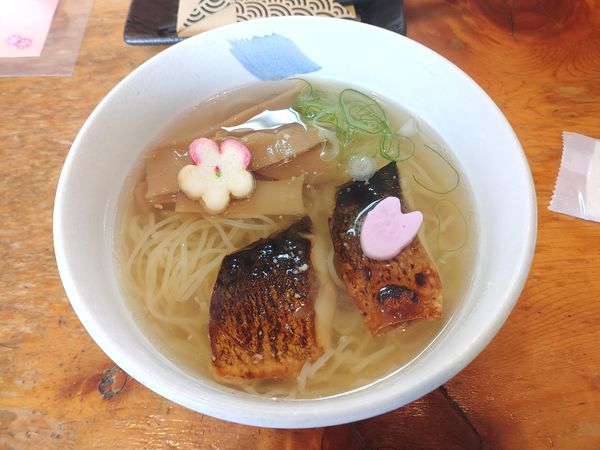 「焼サバ塩らーめん」@彩心の写真