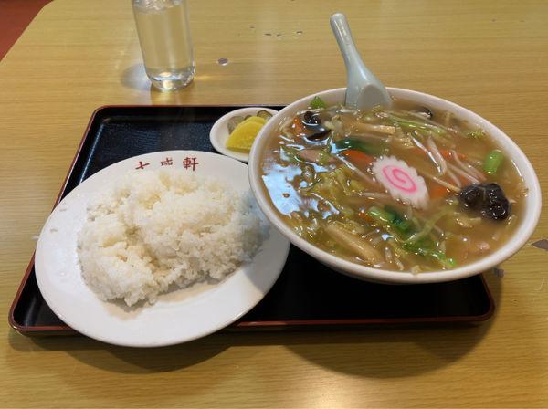 「チャンポン+ライス」@大成軒 桜町店の写真