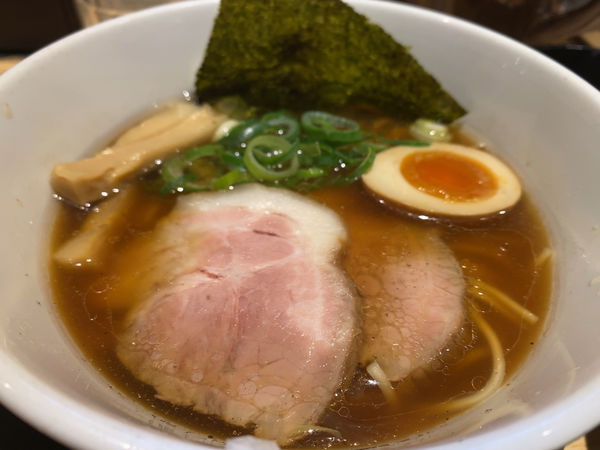 「焼きアゴ醬油麺」@らーめん みふくの写真