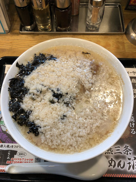 「燕三条らーめん潤　鬼脂　970円」@らあめん花月嵐 榎町店の写真