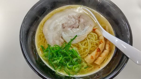 「のどぐろ＆シジミの黄金中華そば900円@京王百貨店新宿催事」@金久右衛門 本店の写真