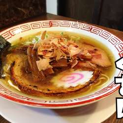 追いガツオ中華そば￥750