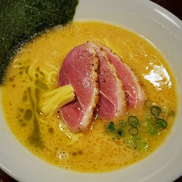 「【Twitter限定】鴨白湯そば 1000円」@中華そば ひしおの写真