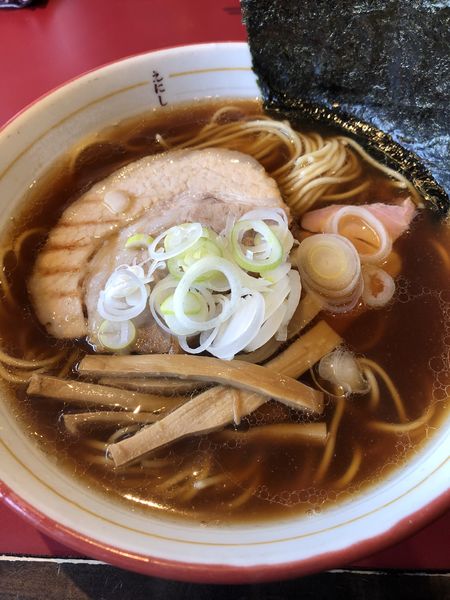 「ミックスラーメン(醤油)800円」@戸越らーめん えにしの写真