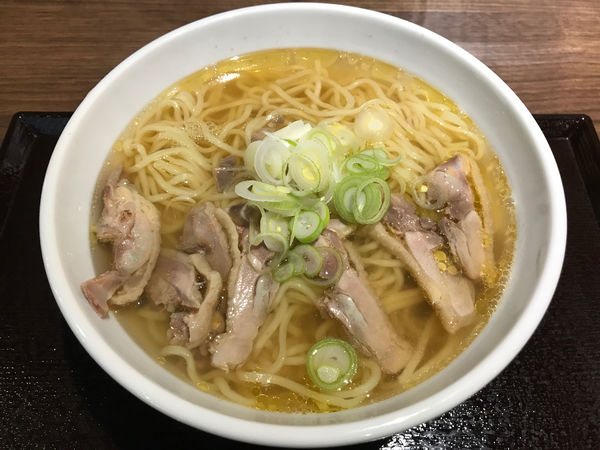 「鳥中華 温　730円」@つけ蕎麦・山形肉そば 蕎麦 令和 上杉店の写真