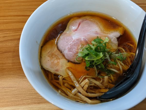 「地鶏醤油らぁめん」@麺FACTORY JAWS 2ndの写真