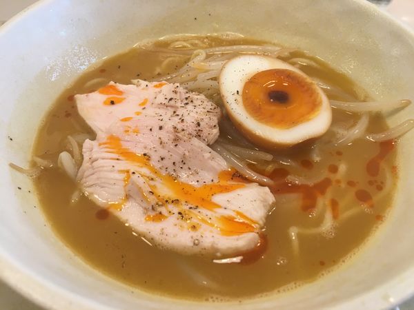 「ラーメン 750円＋ご飯」@本気 匠105の写真