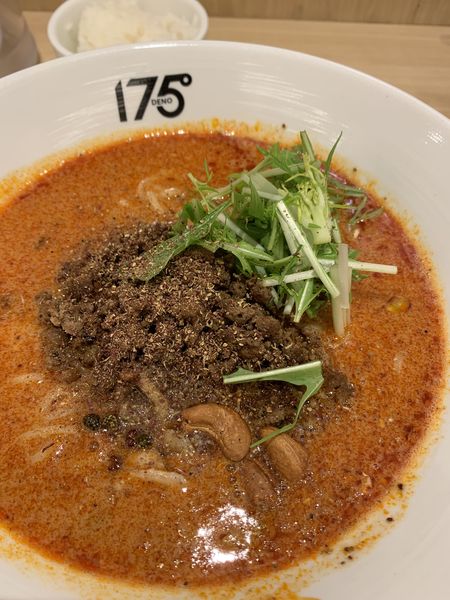 「汁あり坦々麺」@175°DENO担担麺 TOKYOの写真