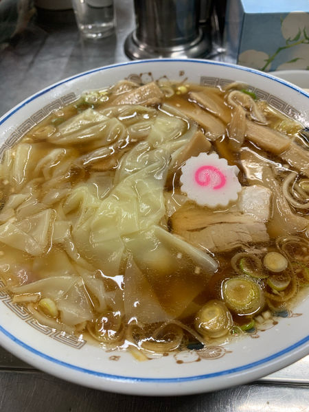 「ワンタンメン 竹の子」@中華そば みたかの写真