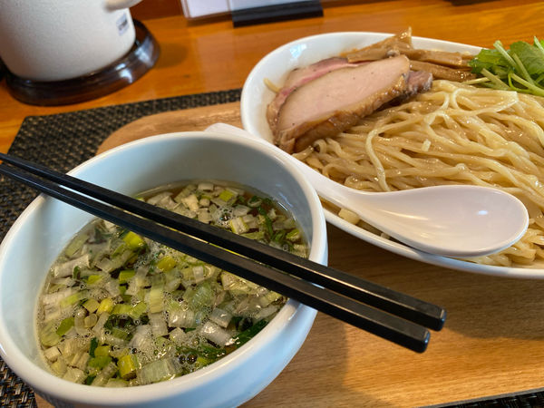 「煮干しつけそば大」@寛～くつろぎ～の写真