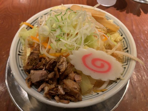 「野菜味噌らーめん」@ちゃーしゅうや武蔵 ピオニウォーク東松山店フロア1Fの写真