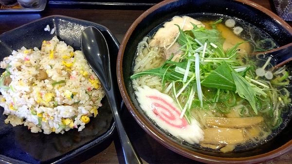 「Cランチ　醤油ラーメン　830円」@ラーメン 心道の写真