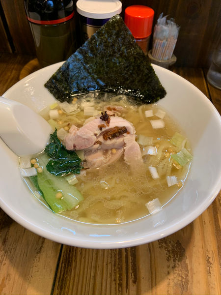 「昆布の塩らー麺」@昆布の塩らー麺専門店 MANNISHの写真