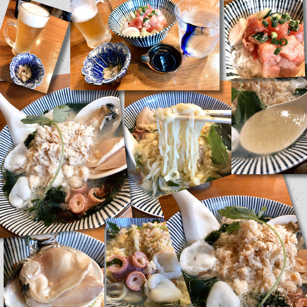 「【限定】🌊うみのそば1100円＋etc」@寿製麺よしかわ 川越店の写真
