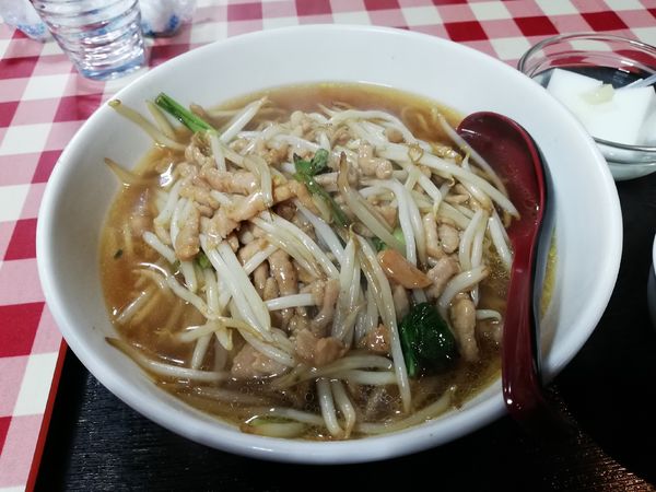 「もやしラーメン」@龍昇飯店の写真