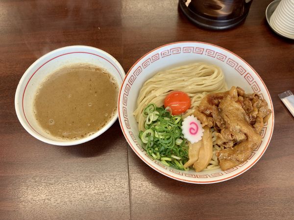 「肉玉つけ麺　300g」@元祖 肉玉そば越智の写真