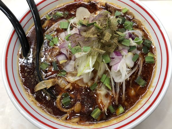 「勝浦風トンタン麺」@蒙古タンメン 中本 千葉店の写真