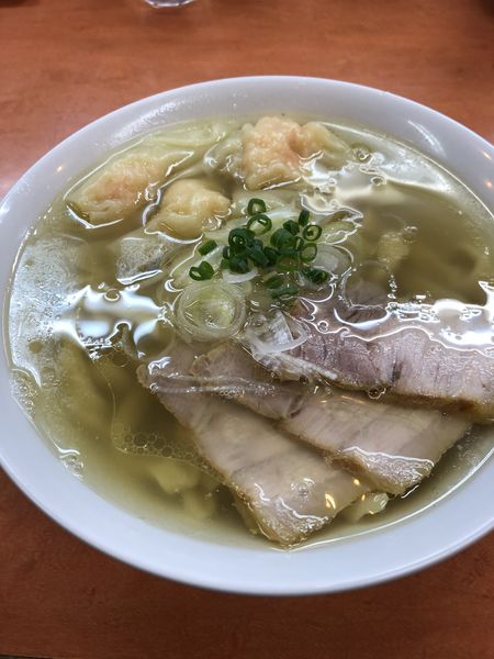 「海老ワンタンメン900円」@日陰の写真
