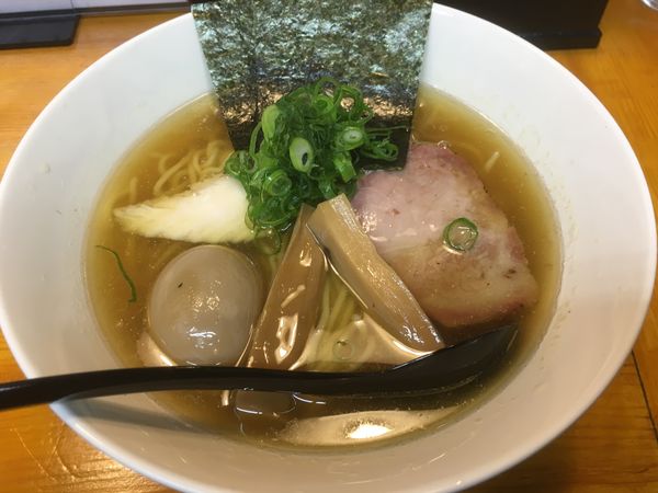 「葉月味玉らぁめん（大盛り）」@らぁめん 葉月の写真