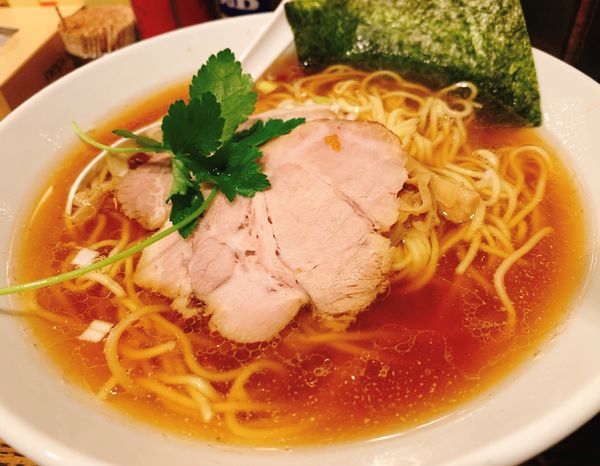 「平子煮干そば　８００円」@新橋 纏の写真