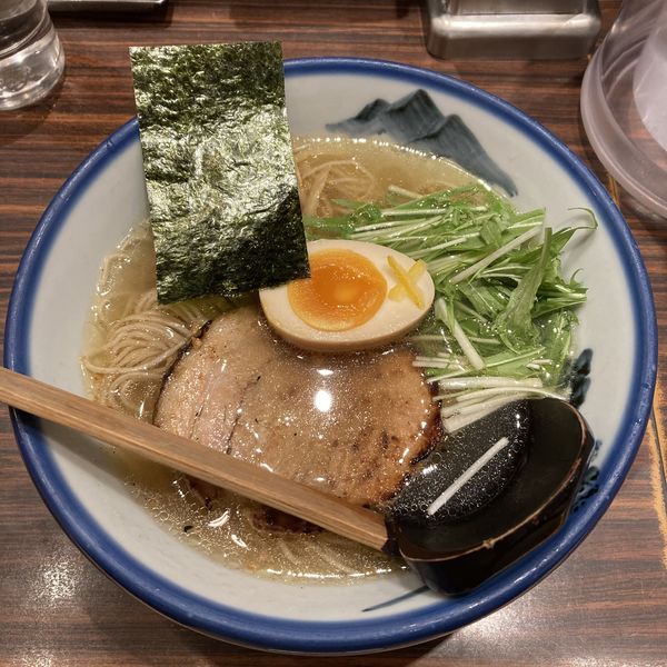 「柚子塩ラーメン」@AFURI 横浜ジョイナス店の写真