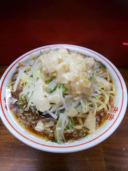 「ラーメン 豚、ヤサイ少し、アブラ」@ザ・ラーメンスモールアックスの写真