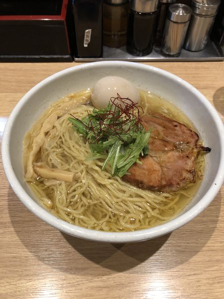 「ランチセット（塩）＋麺特盛り」@麺屋宗 -sou- 中目黒店の写真
