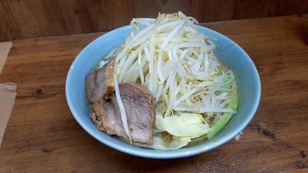 「ラーメン（野菜マシ）750円」@ラーメン二郎 池袋東口店の写真