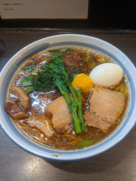 「旨辛 山椒中華そば」@ラーメン食堂わたげの写真