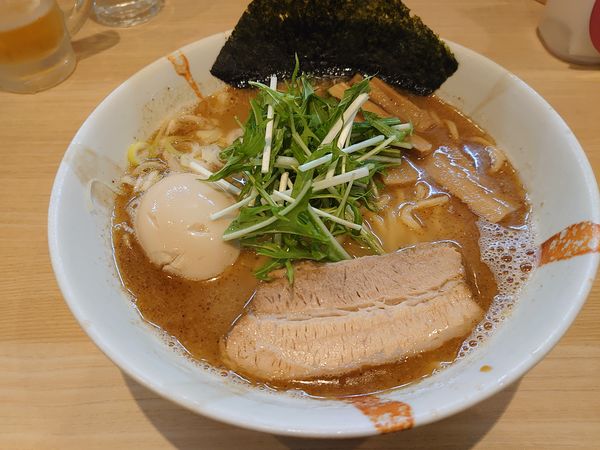 「らーめん 味付玉子」@麺処つむじの写真