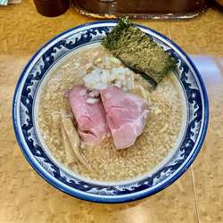 背脂煮干しそば　¥850