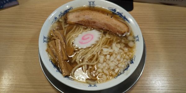 「煮干そば」@煮干そば 流。の写真